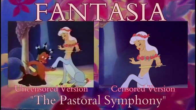 Fantasia ~ The Pastoral Symphony - UNCENSORED VERSION - YouTube